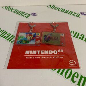 My Nintendo Rewards Nintendo 64 Switch Online Key Chains Super Mario Zelda